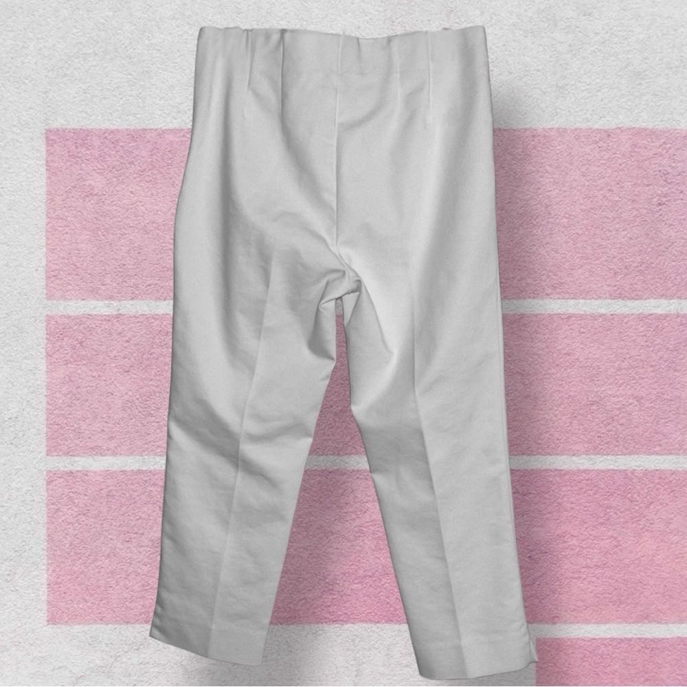 Chaps Capri White Pull On Pants - image 2
